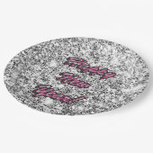 Gelukkig nieuwjaar papieren bordje (Gekanteld)