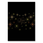 Gelukkig Nieuwjaar - Place Card Kaart (Achterkant)