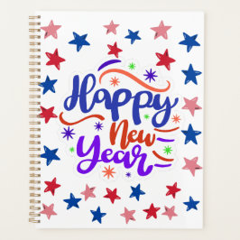Gelukkig nieuwjaar planner