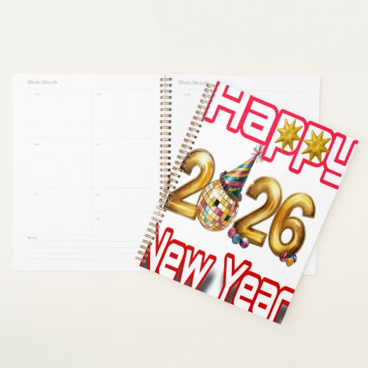 Gelukkig nieuwjaar  planner (Display)