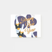 Gelukkig nieuwjaar post-it® notes (Voorkant)