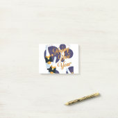 Gelukkig nieuwjaar post-it® notes (Op bureau)