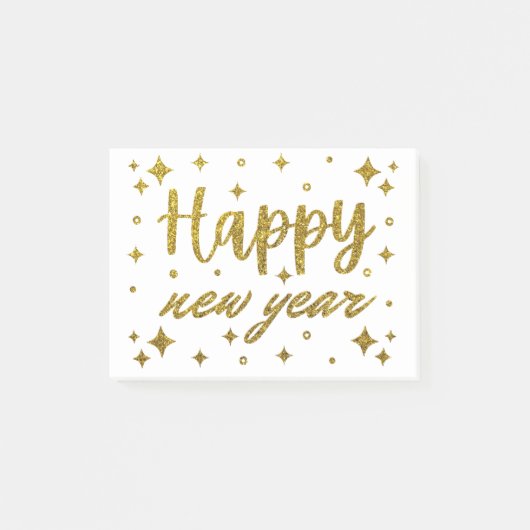 Gelukkig nieuwjaar post-it® notes (Voorkant)