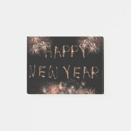 Gelukkig nieuwjaar post-it® notes