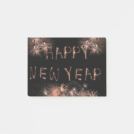 Gelukkig nieuwjaar post-it® notes (Voorkant)