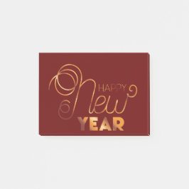 Gelukkig nieuwjaar post-it® notes