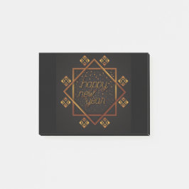 Gelukkig nieuwjaar post-it® notes