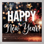 Gelukkig nieuwjaar poster (Voorkant)