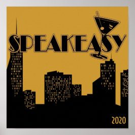 Gelukkig nieuwjaar, Poster van de Partij van 1920