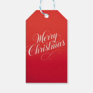 Gelukkig Nieuwjaar Prettig Kerstfeest Vakantieperi Cadeaulabel