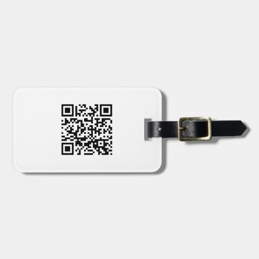 Gelukkig nieuwjaar! — QR-code Bagagelabel (Voorkant horizontaal)