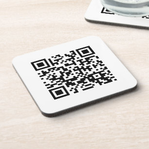 Gelukkig nieuwjaar! — QR-code Bier Onderzetter