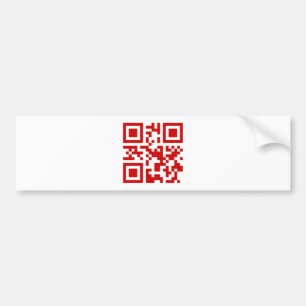 Gelukkig nieuwjaar! — QR-code Bumpersticker