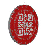 Gelukkig nieuwjaar! — QR-code Dartbord (Voorkant Links)