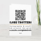 Gelukkig nieuwjaar! — QR-code Feestdagen Kaart (Achterkant)