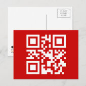 Gelukkig Nieuwjaar! -- QR code Feestdagenkaart (Voorkant / Achterkant)