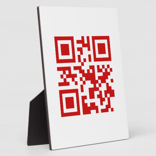 Gelukkig nieuwjaar! — QR-code Fotoplaat (Zijkant)