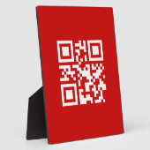 Gelukkig nieuwjaar! — QR-code Fotoplaat (Zijkant)