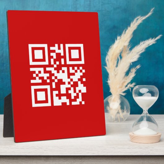 Gelukkig nieuwjaar! — QR-code Fotoplaat (Zijkant)
