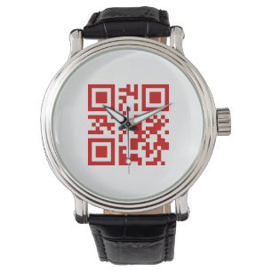 Gelukkig nieuwjaar! — QR-code Horloge