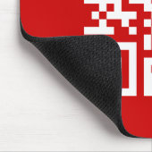 Gelukkig nieuwjaar! — QR-code Muismat (Hoek)