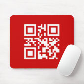 Gelukkig nieuwjaar! — QR-code Muismat (Met muis)