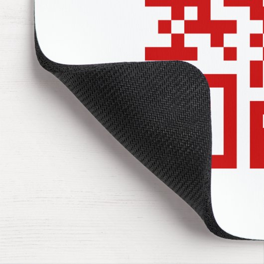 Gelukkig nieuwjaar! — QR-code Muismat (Hoek)