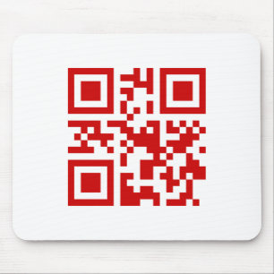 Gelukkig nieuwjaar! — QR-code Muismat