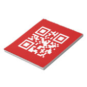 Gelukkig nieuwjaar! — QR-code Notitieblok (Linkerzijde)