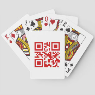 Gelukkig nieuwjaar! — QR-code Pokerkaarten