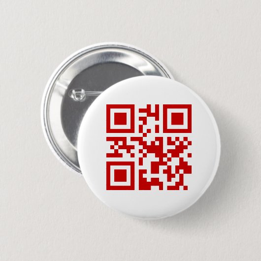 Gelukkig nieuwjaar! — QR-code Ronde Button 5,7 Cm (Voorkant /achterkant)
