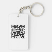 Gelukkig nieuwjaar! — QR-code Sleutelhanger (achterkant)