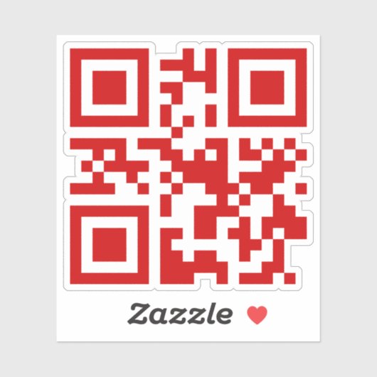 Gelukkig nieuwjaar! — QR-code Sticker (Vel)