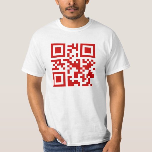 Gelukkig nieuwjaar! — QR-code T-shirt (Voorkant)