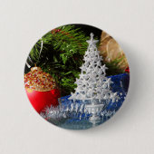 Gelukkig nieuwjaar ronde button 5,7 cm (Voorkant)