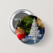 Gelukkig nieuwjaar ronde button 5,7 cm (Voorkant /achterkant)