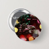 Gelukkig nieuwjaar ronde button 5,7 cm (Voorkant /achterkant)