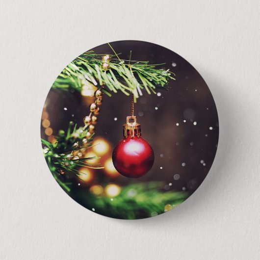 Gelukkig nieuwjaar ronde button 5,7 cm (Voorkant)