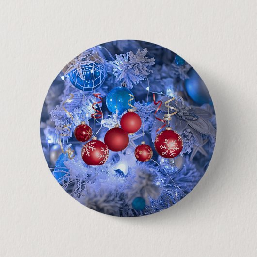 Gelukkig nieuwjaar ronde button 5,7 cm (Voorkant)