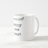 Gelukkig nieuwjaar, Schattigee koffie Mok (Voorkant rechts)