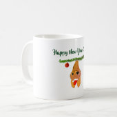 Gelukkig Nieuwjaar, Schattigee vleermuis Mok (Voorkant links)