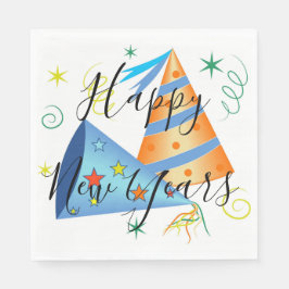 Gelukkig nieuwjaar servet
