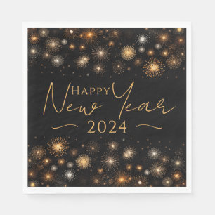 Gelukkig nieuwjaar servet