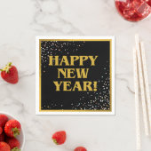 Gelukkig nieuwjaar servet (Insitu)