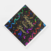 Gelukkig nieuwjaar! servet (Hoek)