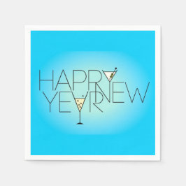 Gelukkig nieuwjaar servet