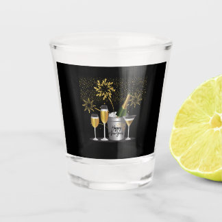 Gelukkig Nieuwjaar - Shot Glass Glas
