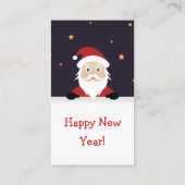 Gelukkig Nieuwjaar Sinterklaas Cadeau labels (Achterkant)