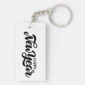 Gelukkig nieuwjaar sleutelhanger (achterkant)