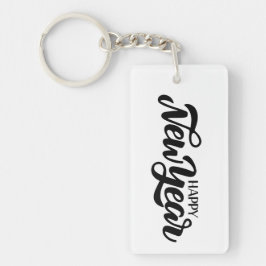 Gelukkig nieuwjaar sleutelhanger